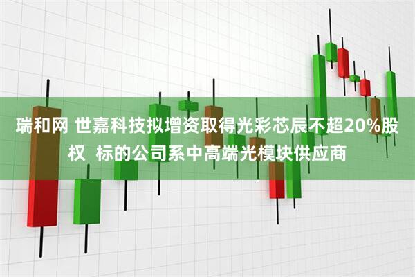 瑞和网 世嘉科技拟增资取得光彩芯辰不超20%股权  标的公司系中高端光模块供应商