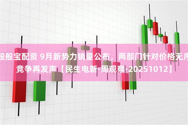 股般宝配资 9月新势力销量公布，两部门针对价格无序竞争再发声【民生电新·周观察·20251012】